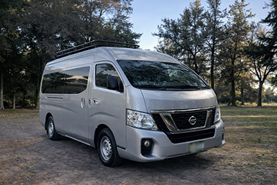 Van para transporte de grupos pequeños