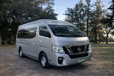 Van para transporte de grupos pequeños